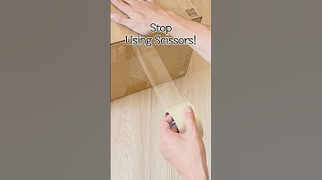 Tear Tape Without Scissors!