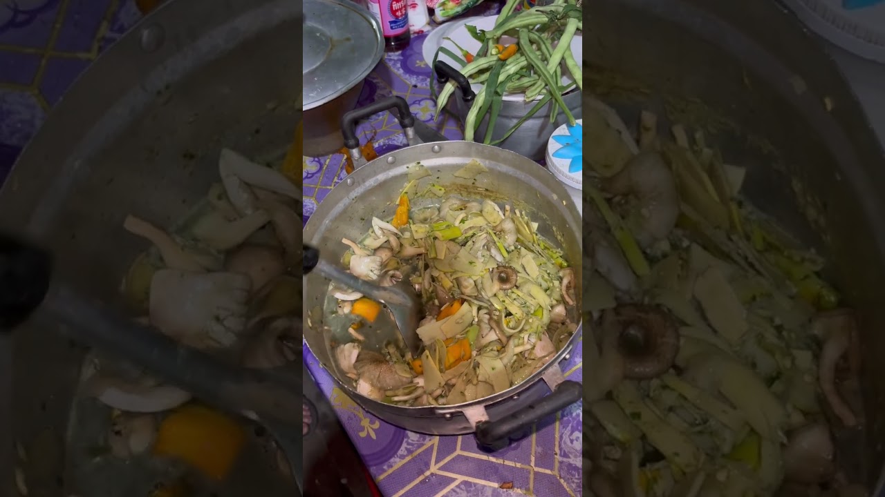 แม่ต้อมคิดถึงนิลุย แกงหน่อไม้ฝีมือแม่ต้อมลูกบ้านนี้อบอุ่น อยากหยังแม่ทำให้ตลอด 