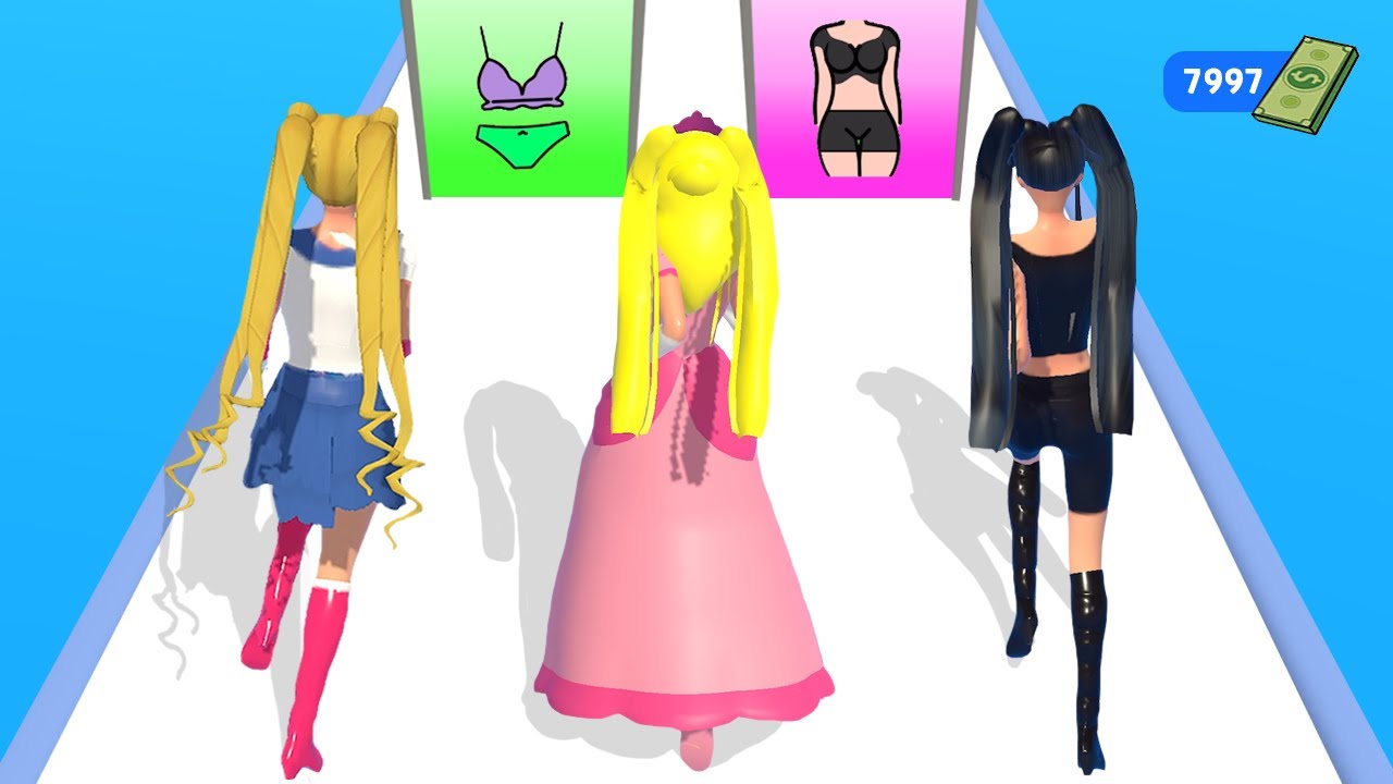 [모바일게임] 패션 코디 대결의 승자는? Build A Queen