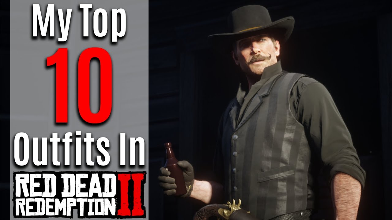 My Top 10 Outfits In RDR2 - YouTube