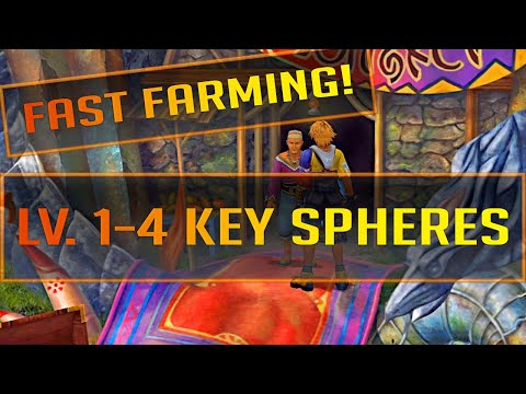 FINAL FANTASY X GUIDE - FARMING LV 1-4  KEY SPHERES