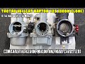 (E8) Hellcat Raptor 125cc Nibbi Carb side by side comparison Keihin Mikuni. Tuning jetting