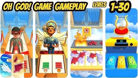 Oh God! Game All levels 1 30 Gameplay Walkthrough iOS Android
