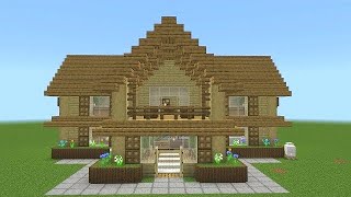Minecraft Easy House Tutorial by BarnzyMC  177 views 2 weeks ago 12 minutes, 25 seconds