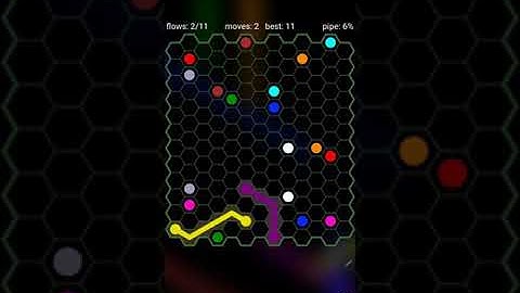 How To Solve Flow Free Hexes Jumbo Pack 2 Level 114 13x13 Board Walk Through Solution Walkthrough