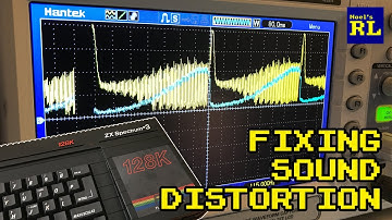 ZX Spectrum +3 Sound Distortion Analysis and Fix