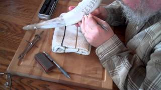 TC Albert - Carving an F&I War era Powder Horn