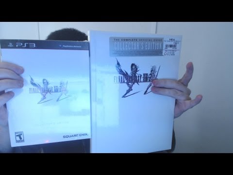 ★ Прохождение Final Fantasy XIII-2 на английском языке — Коллекционное издание и полное руководство Распаковка!