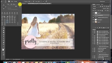 Install & Save Brushes in Photoshop