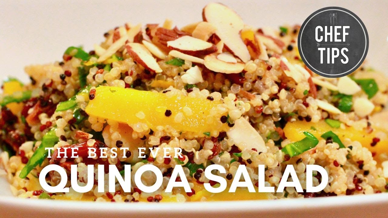 Quinoa Salad Recipe - Quinoa Recipe with Butternut Squash, Cranberries and Sage