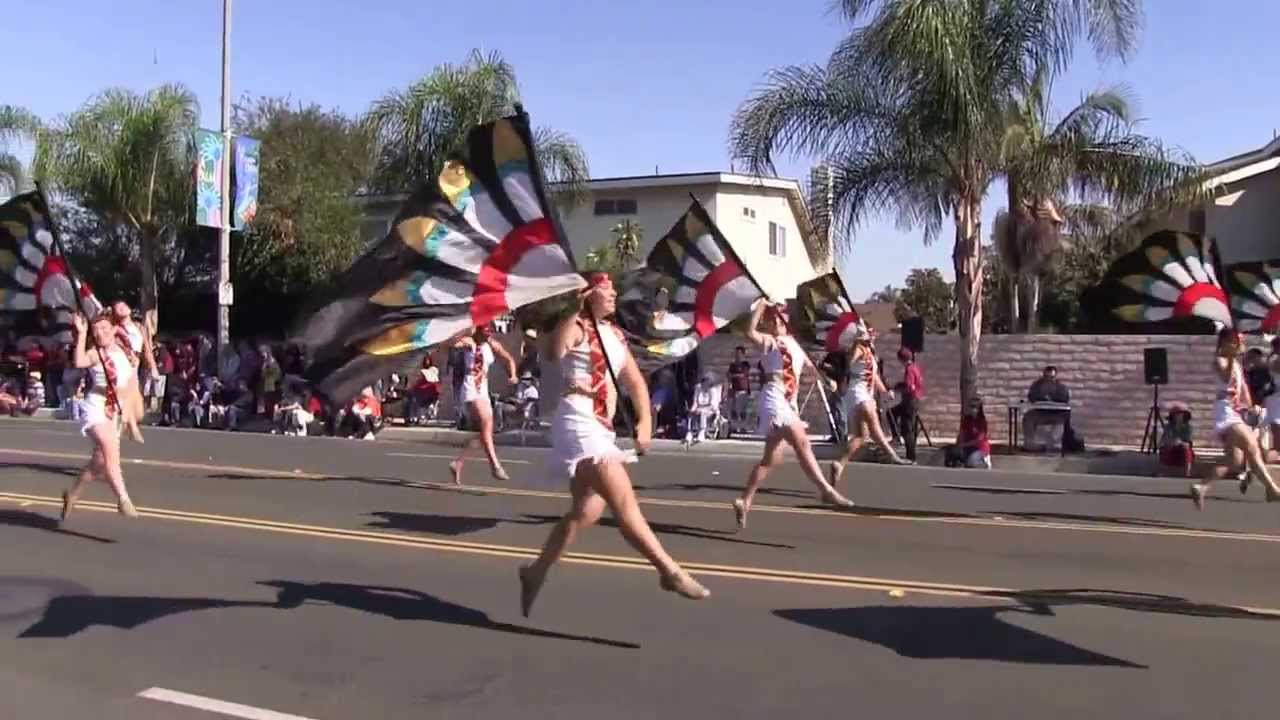 Arcadia HS at the La Palma Band Review and Parade 2013