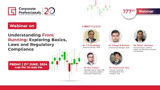 177th Webinar on “Understanding Front Running: Exploring Basics, Laws and Regulatory Compliance”