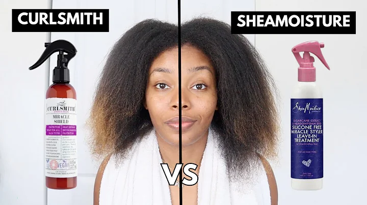 Silicone-Free Heat Protectant Battle ft. Amika 2-in-1 Blow Dryer Brush | Natural Hair | ayojess