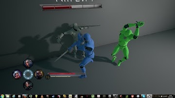 Project Adrayvia Showcase - Team Combat, Responsive Evade Systems, Feint Systems, AI