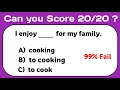 Mixed English Grammar Test 🌟 if you Pass this Test, your English is absolutely 100% superb