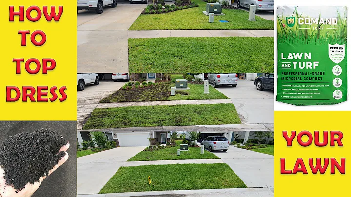 How To Top Dress And Level Out A St. Augustine grass Lawn. Get your lawn thick and level in one step