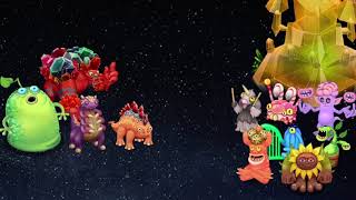 Mashup Space Island Psychic Island My Singing Monsters