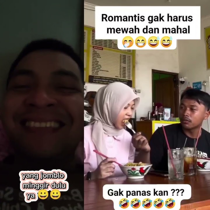 yang jomblo minggir dulu ya😃✌#komedi #viral