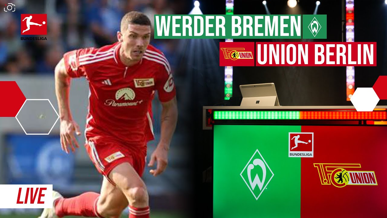 werder bremen vs union berlin live stream