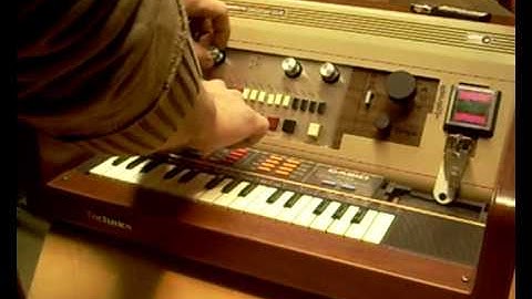 Casio PT-82 : X-treme Retro (the Knarzimizer)- Synthesizer and Drum Demo (Circuit Bent by BAUM)