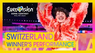 WINNER'S PERFORMANCE: Nemo  The Code ✨ | Switzerland  | Eurovision 2024 | Watch on Peacock