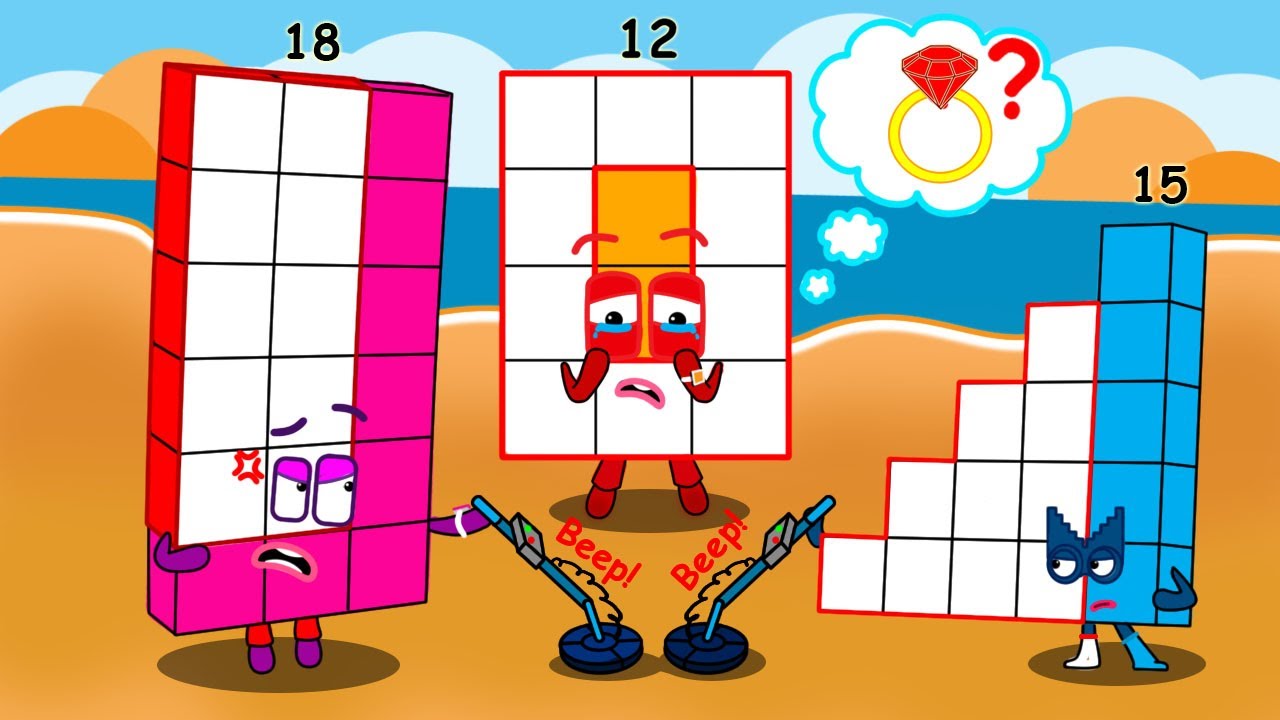 Oh No Numberblocks 12 Crying In Prison Numberblocks Fanmade Coloring ...