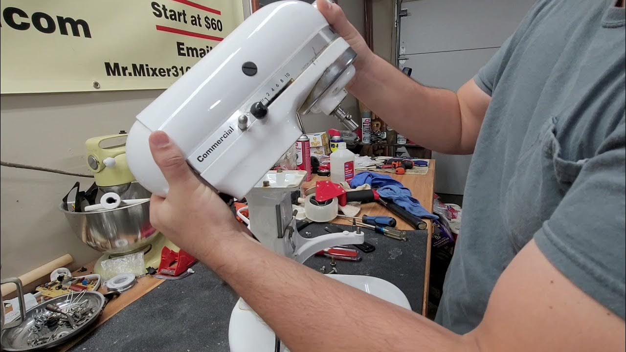 Kitchenaid Arms Wont Raise!! Fixing Bowl Raise Mechanism! KitchenAid