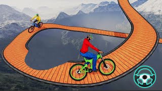 Stunt Bicycle Racing New Games 2021 - Cycle Games - Android Gameplay screenshot 3