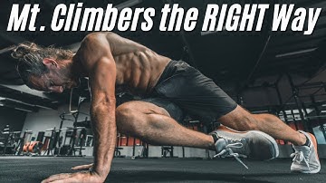 How to Do Mountain Climbers - Stop Confusing Them with Groiners! (Video Tutorial)