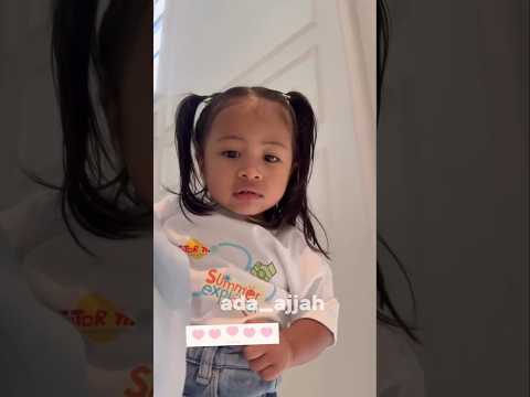 LILY SEDIH DITINGGAL KAKAKNYA TURUN TANGGA DULUAN #raffinagita #lily