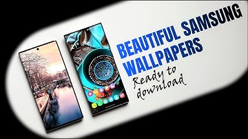 ONE UI 3.1 - Updated Dynamic Lock Screen Wallpapers ready to download !