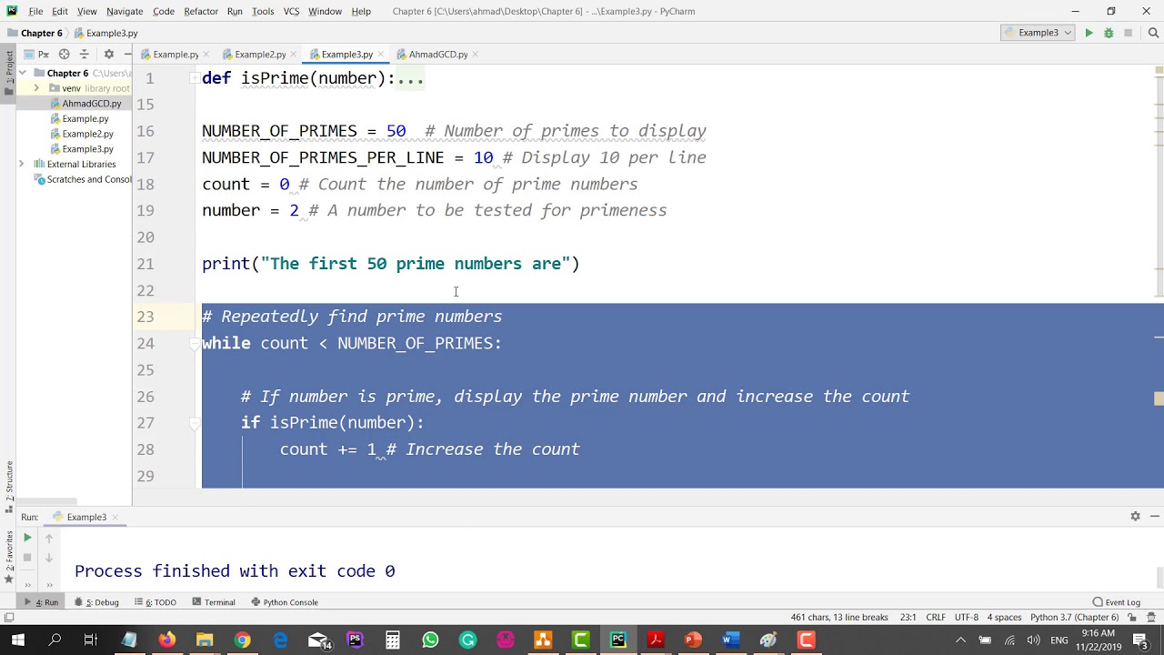 CPIT110 Chapter 6 (#81): 6.7 Modularizing Code - Part 2 of 2 - YouTube