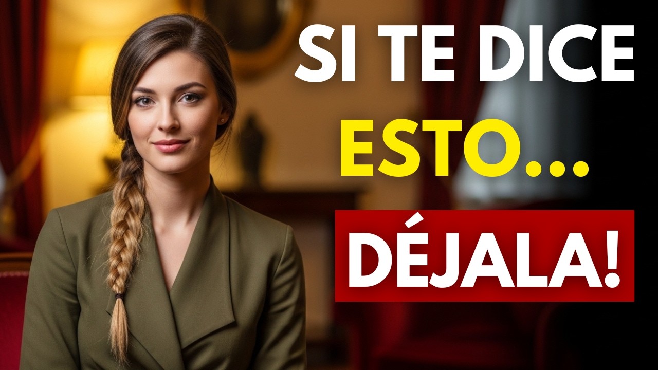 No es amor: Si ella te dice estas 10 cosas... DÉJALA