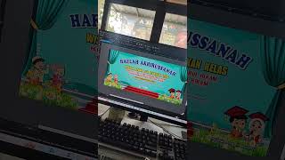 Banner Haflah Akhirussanah #desainbanner #spanduk #printing Banner Haflah Akhirussanah #desainbanner #spanduk #printing