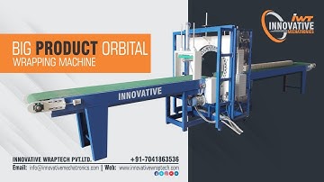 Orbital stretch wrapping machine | profile stretch wrapping machine | door shutter packing machine