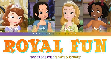 Royal Fun - Color Coded Lyrics | Sofia the First "Four