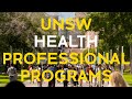 Unsw health professional programs  shaping the future of health