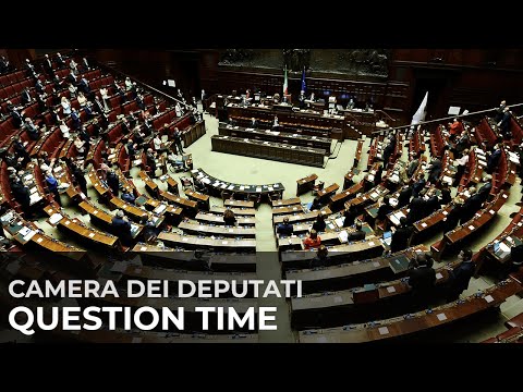 Question time del Presidente Draghi alla Camera dei Deputati