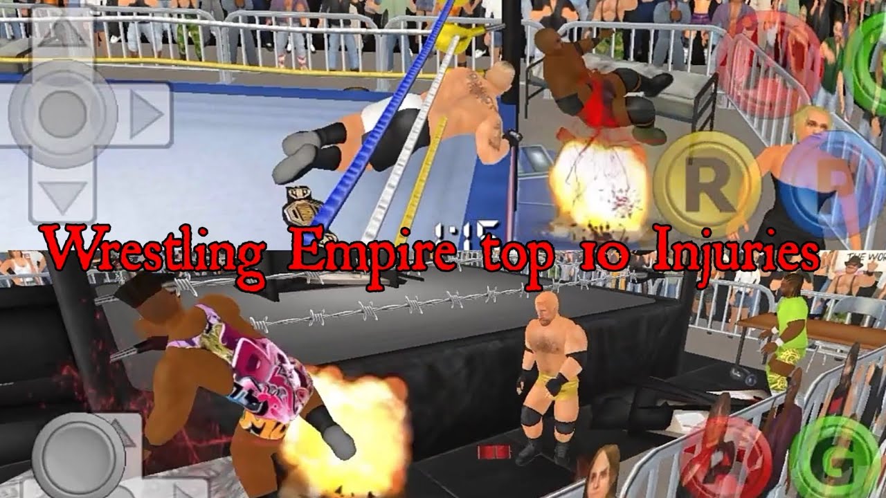 Top 10 Injuries Wrestling Empire