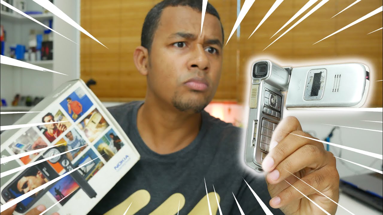 Este Celular era um sonho de CONSUMO muito distante | Nokia N93