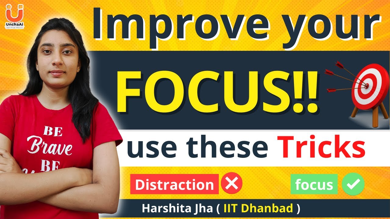 This tricks will Improve your FOCUS by 100% | tips by IITian | #jee # ...