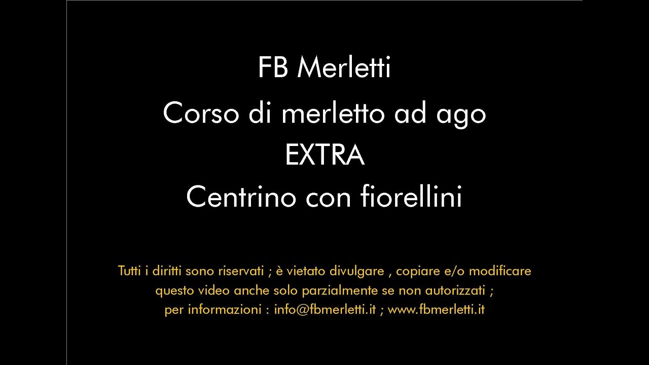 Promo Extra Centrino Fiorellino Youtube