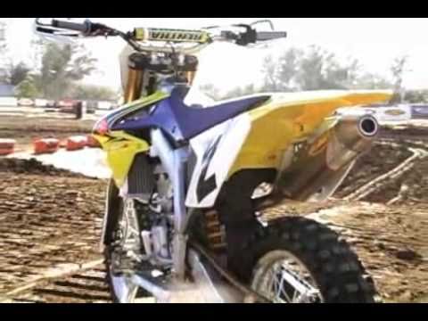 2008 Suzuki RMZ 450 Press Intro ft Lapaglia / Goss...