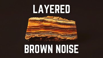 Ultimate Relaxation: 12 Hours Of Layered Brown Noise With No Midway Ads - Black Screen