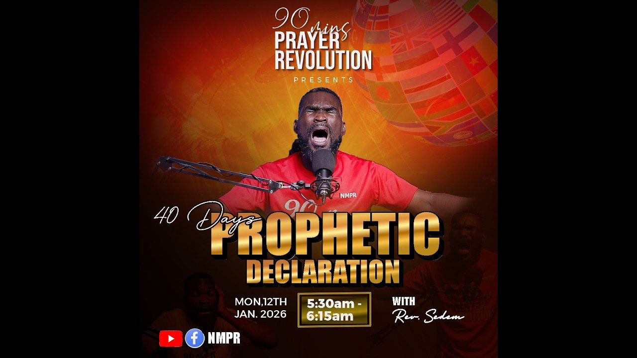 40 Days Prophetic Declarations Day 40