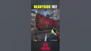 HeavyGod HUGE 1v2 Clutch | BLAST Open London 2025! #cs2 #heavygod #shorts