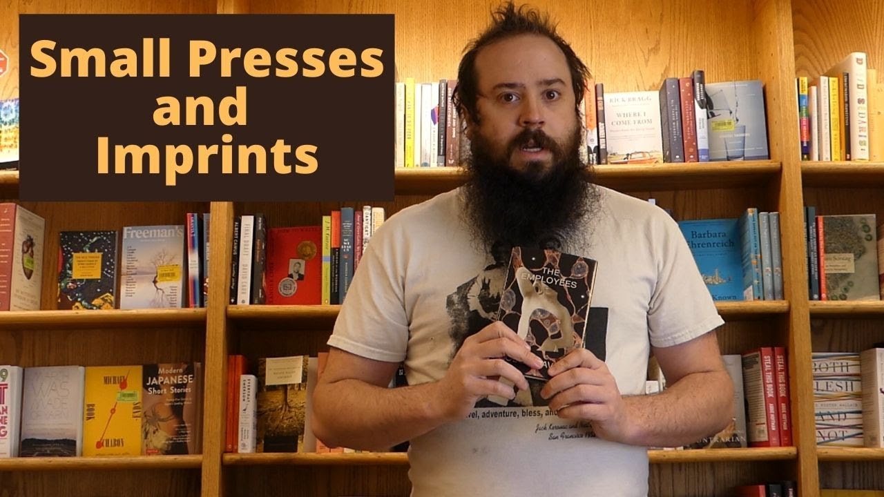 Brad Recommends -- Small Presses and Imprints - YouTube