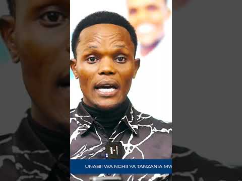 UNABII WA NCHI BARAZA LA MANABII Tanzania Servantsofchrist Fypyoutube Prophetic Politics