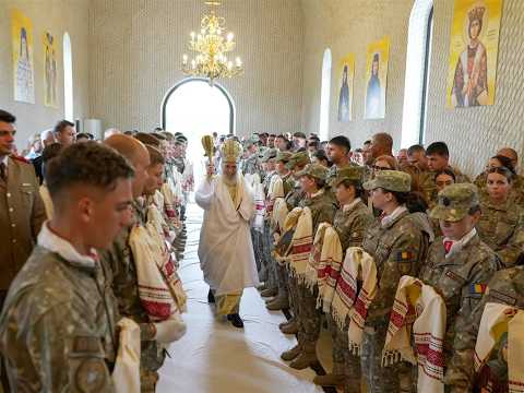 Sfințirea Capelei Batalionului 300 Infanterie Mecanizată