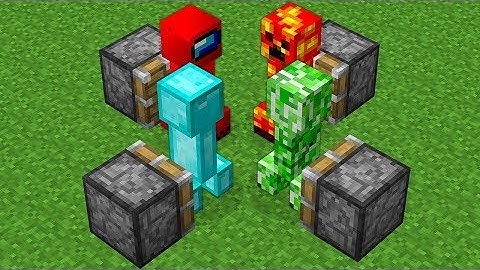 how to make mutant creeper minecraft